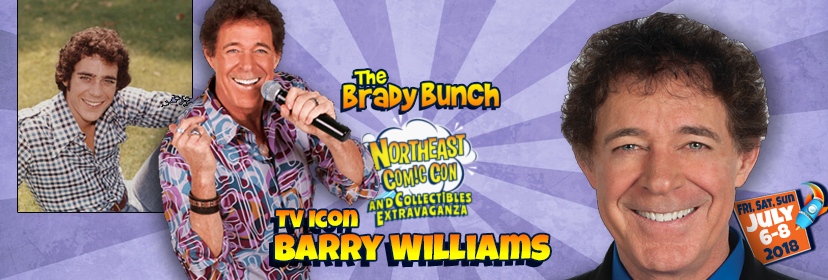 Brady Bunch Barry Williams at NEComicCon July 6-8