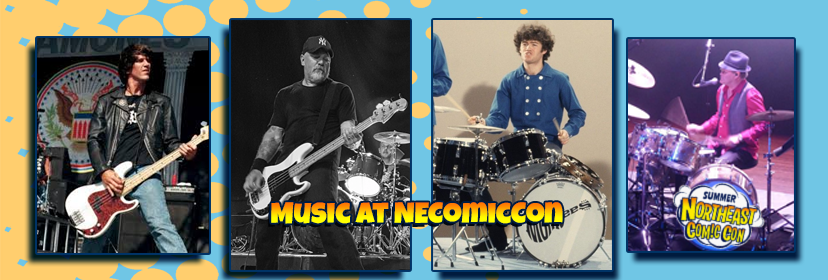 Music at NorthEast ComicCon July 6-8