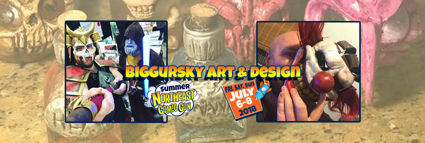 Biggursky Art & Design Brings Their Magic to NEComicCon