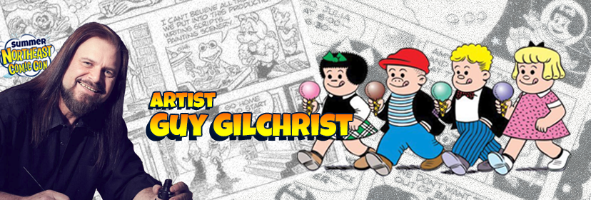 Meet Award Winning Artist Guy Gilchrist at the 2018 Summer NEComicCon