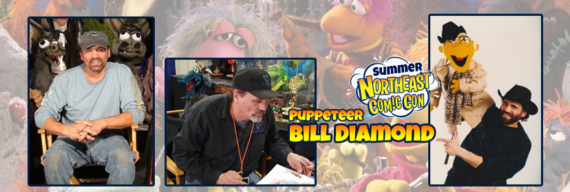 Master of Puppets Bill Diamond Visits the NEComicCon