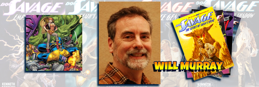 Writer Will Murray at the NorthEast Comic Con Summer Show