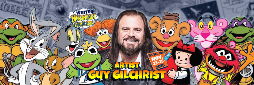Guy Gilchrist at the NorthEast Comic Con November 23-25 2018