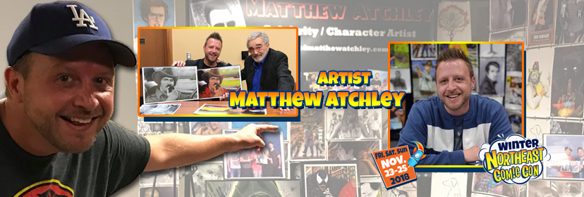 Matthew Atchley Draws his Way Into the NorthEast Comic Con