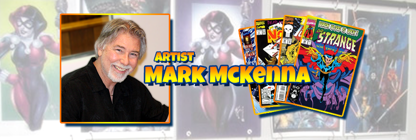 Comic Legend Mark McKenna Visits The NorthEast Comic Con November 2018