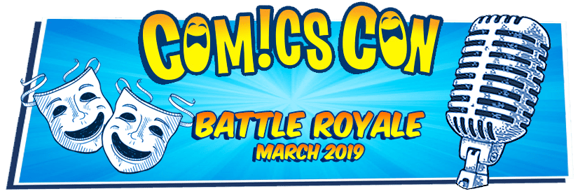 ComicsCon Stand-Up Comedy Battle Royale March 15-17 Boxboro MA