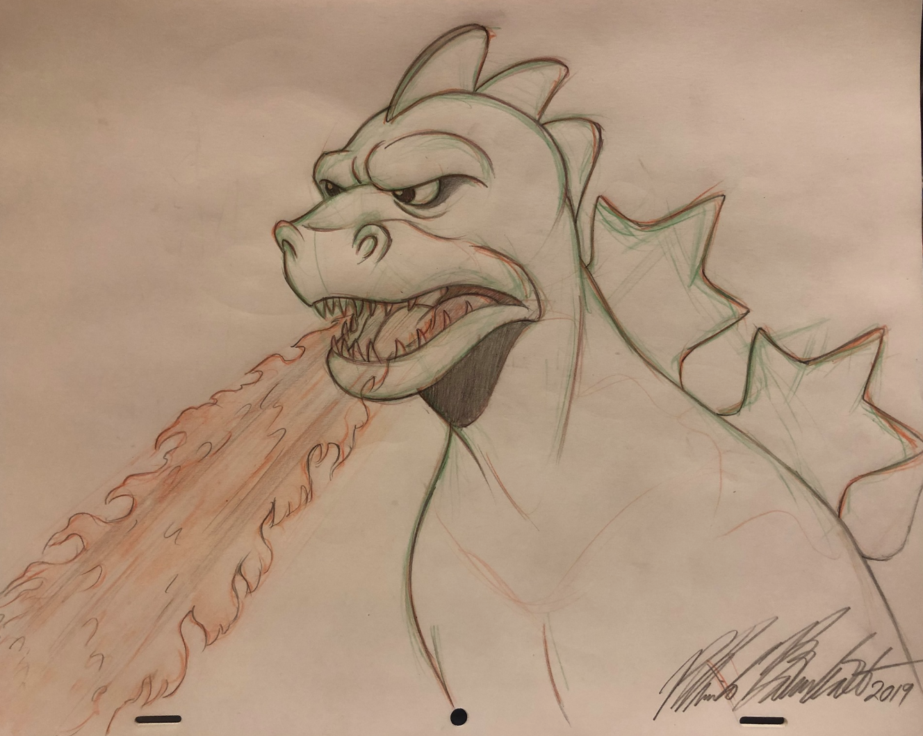 How To Draw Godzilla - Kawaii Art - Easy Step By Step Guide