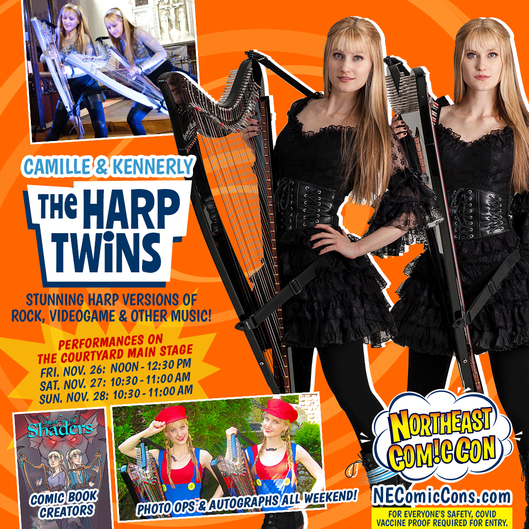 Camille & Kennerly Kitt, The HARP TWINS - Nov. 26-28 show