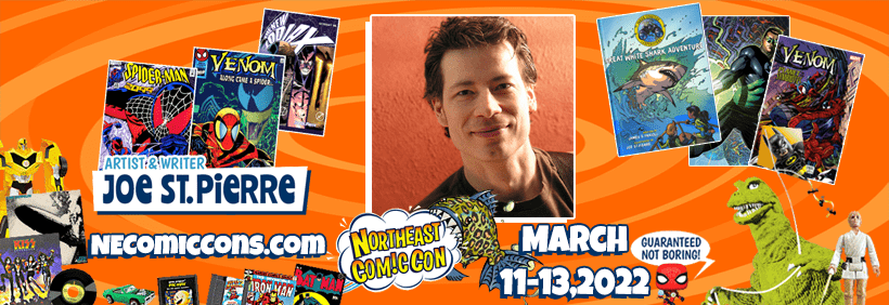 Joe St.Pierre returns to the NorthEast ComicCon & Collectibles Extravaganza