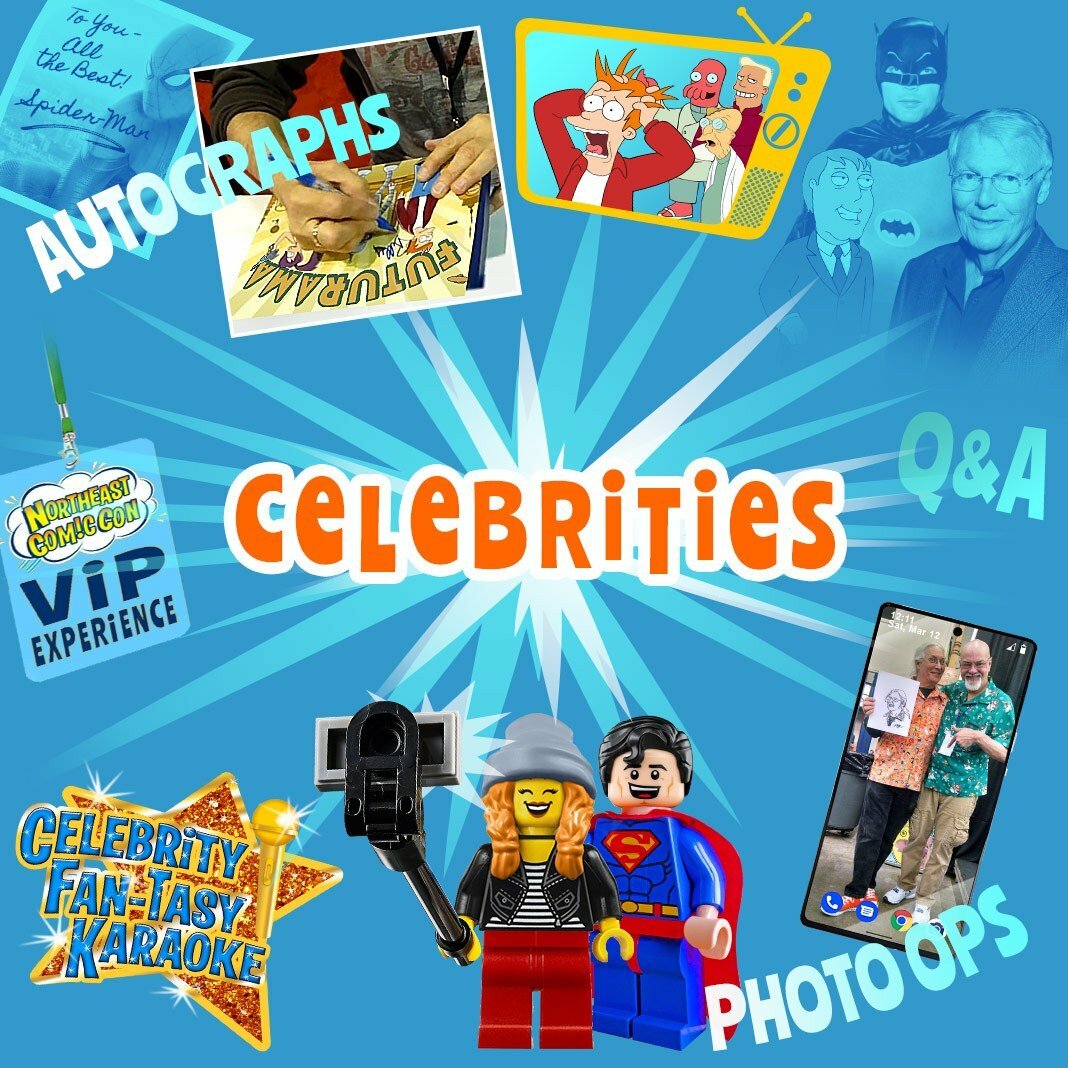 Celebrities NorthEast ComicCon