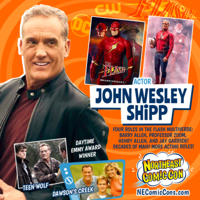 Meet John Wesley Shipp of The Flash in Boxboro MA March 11-13