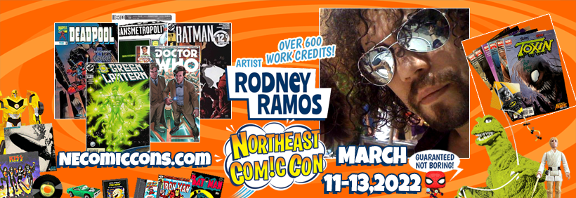 Meet Artist Rodney Ramos of DC comics, Marvel, Valiant, Disney, Legendary