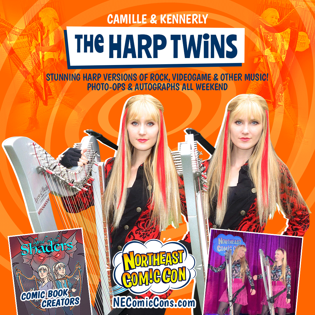 Camille & Kennerly The HARP TWINS - Nov. 25-27, 2022 show