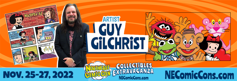 Meet World-Renowned Author, Comic Strip Artist, Songwriter Guy Gilchrist