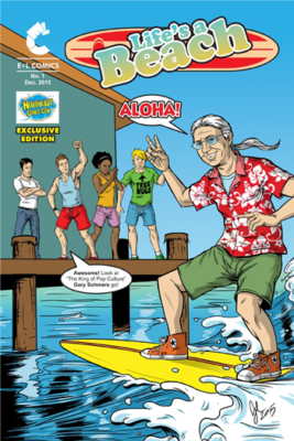 Mike Lopez- Life's a Beach Comic - NorthEast ComicCon Exclusive Comic