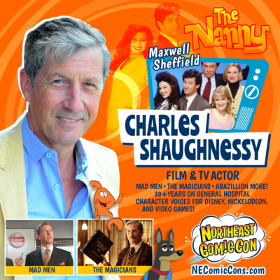 Meet Charles Shaughnessy at the NorthEast ComicCon in Boxborough, MA