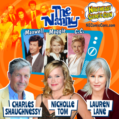 A fan of "The Nanny"? Nicholle Tom, Charles Shaughnessy, and Lauren Lane