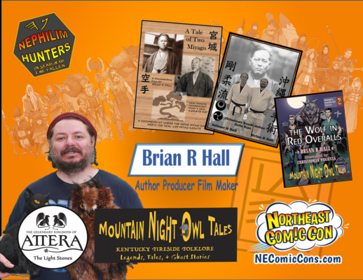 Fantasy, Martial Arts, and Theology - Meet Brian R. Hall March 10th to 12th