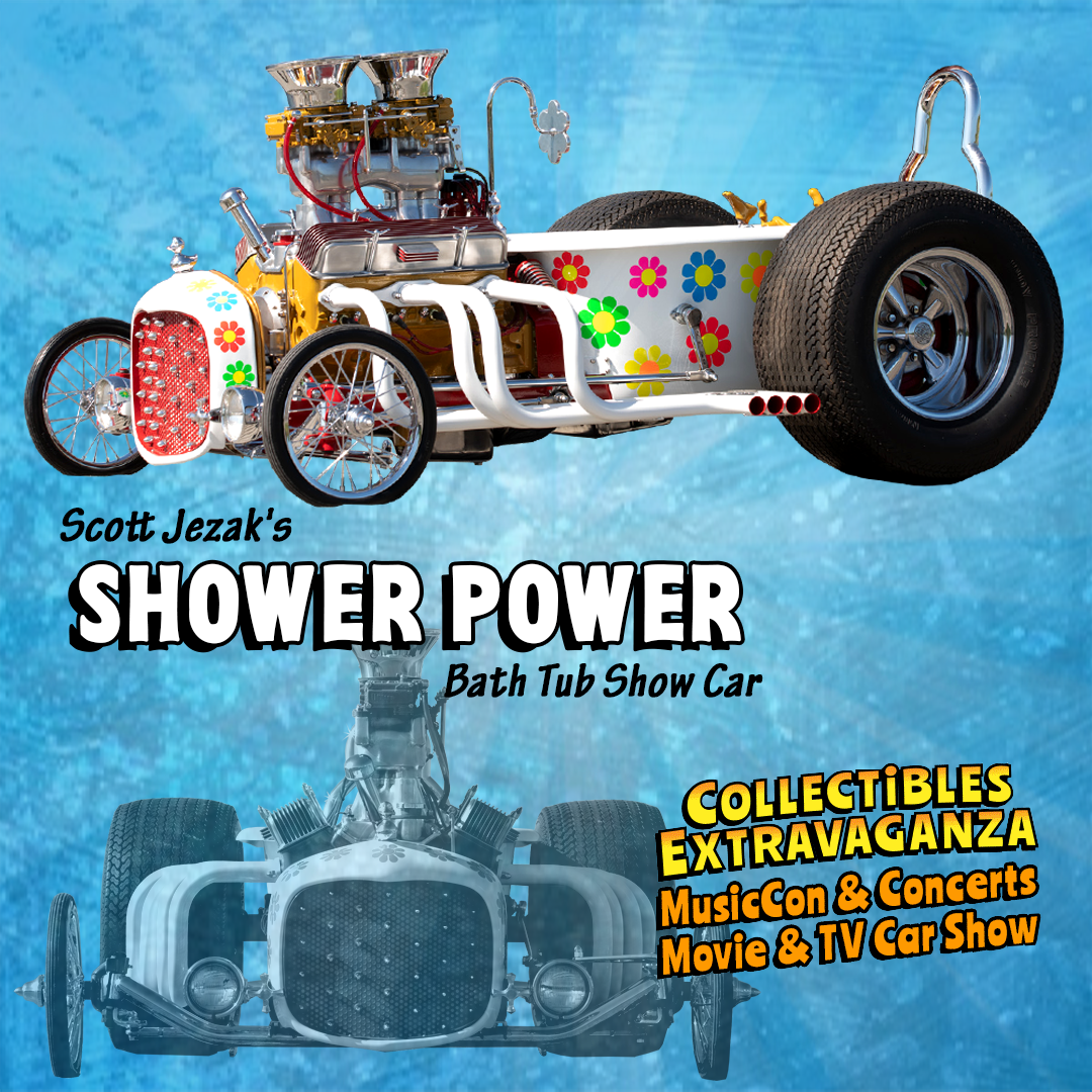 Scott Jezak's SHOWER POWER Bath Tub Show Car
