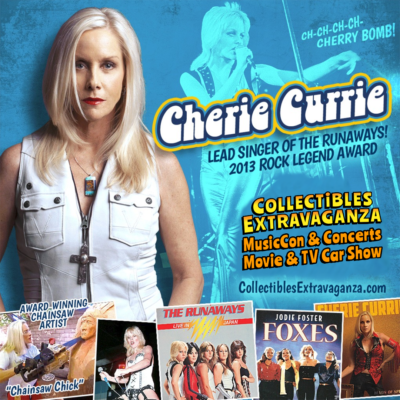 Cherie Currie: A Versatile Icon to Attend MusicCon June 30-July 2, 2023!