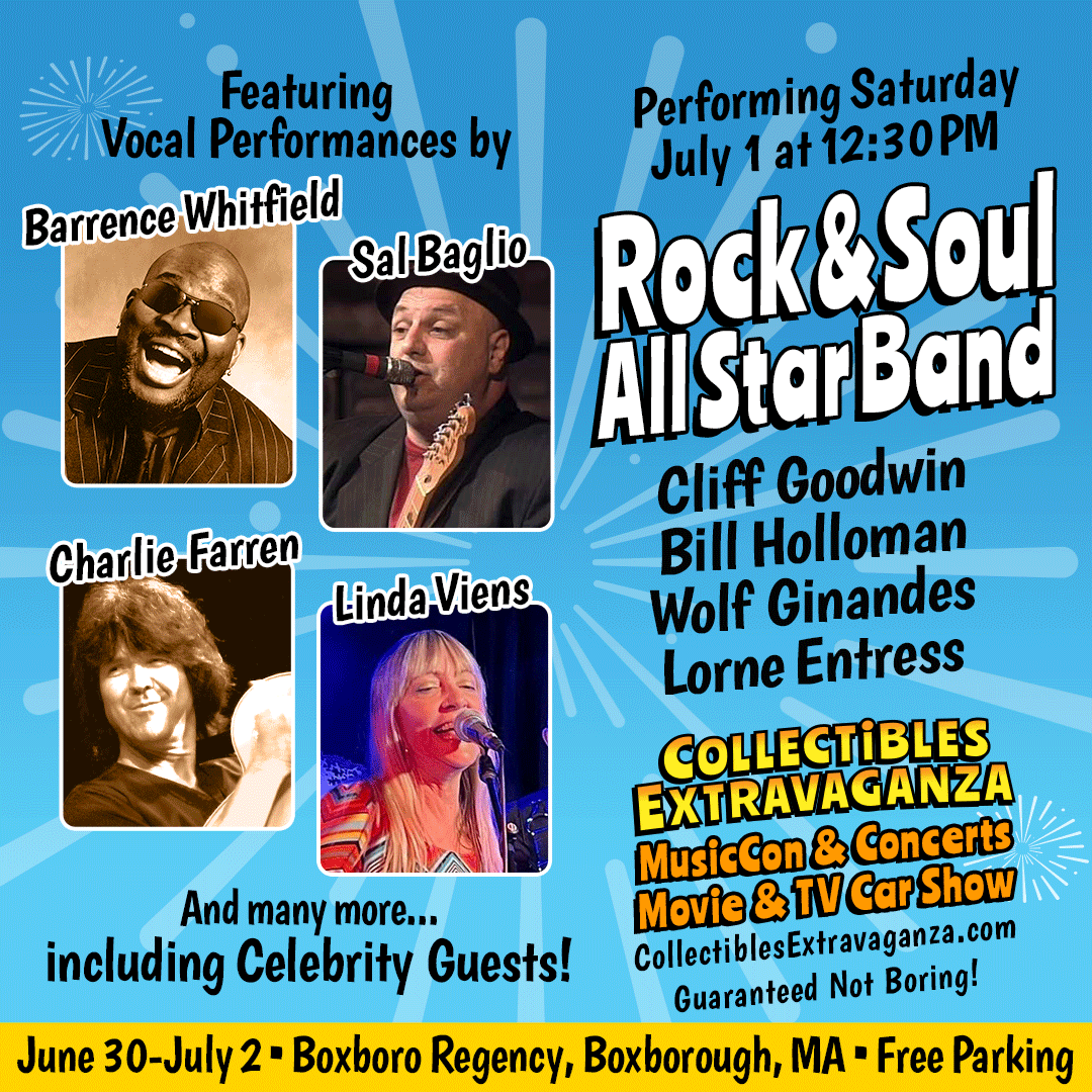 ROCK N SOUL ALL STAR BAND - Sat. July 1 - 12:45 pm