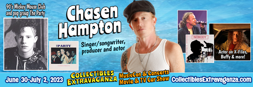 From Mouseketeer to Rock Star, Meet Chasen Hampton at MusicCon!