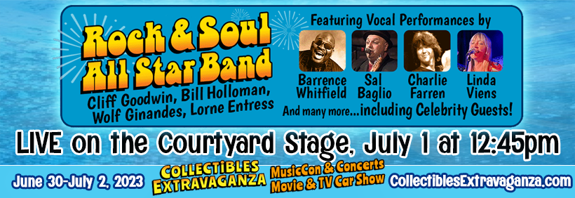 Special Guests Join The Rock & Soul All Star Band July 1 at 12:45pm