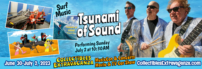 Surf's Up with Tsunami of Sound, Performing Live July 2 at 10:30am