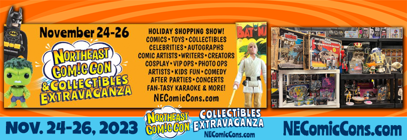 Fandom’s Thanksgiving Feast: NEComicCon Holiday Shopping Show Unleashed