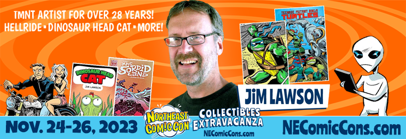 Jim Lawson: Legendary Comic Book Artist Behind TMNT at NEComicCon