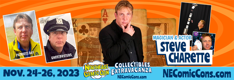 Meet Steve Charette: The Magician Who Can Do it All at NEComicCon!