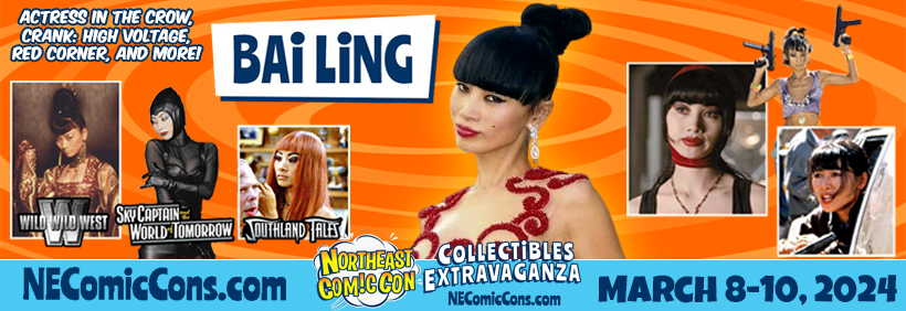 Bai Ling Heats Up the Cabin Fever Show at NEComicCon March 8-10, 2024