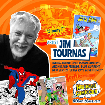 March 8-10, 2024, Join Award Winning Artist Jim Tournas at NEComicCon