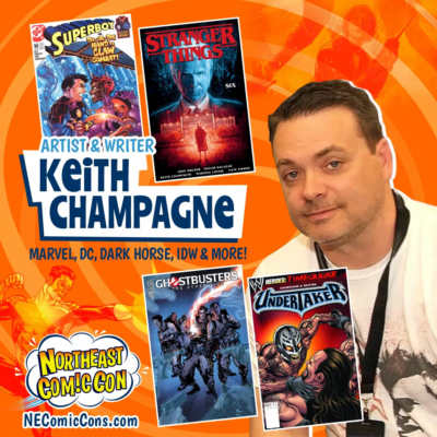 Artist & Writer Keith Champagne Returns to Boxborough March 8-10, 2024